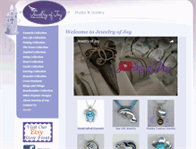 Tablet Screenshot of jewelryofjoy.com
